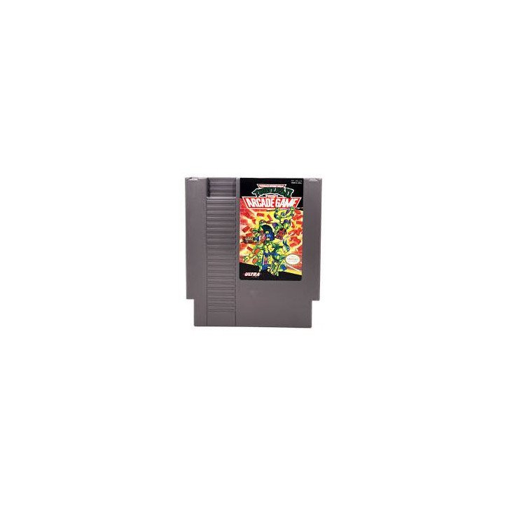 TEENAGE MUTANT HERO - TURTLES II - ARCADE GAME - NES LOOSE OCC