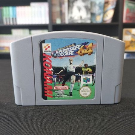 INTERNATIONAL SUPERSTAR SOCCER 64 - N64 LOOSE OCC