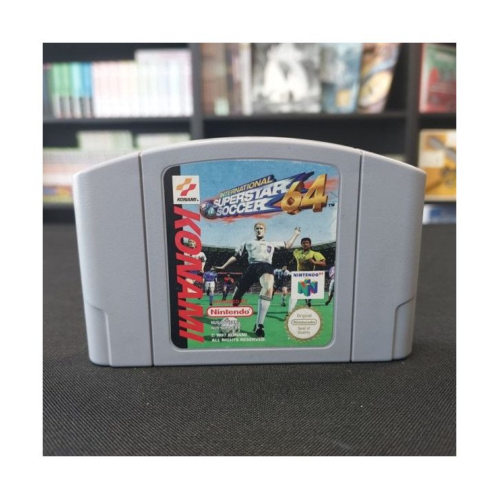 INTERNATIONAL SUPERSTAR SOCCER 64 - N64 LOOSE OCC