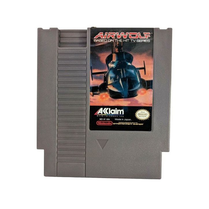 AIRWOLF - NES LOOSE OCC