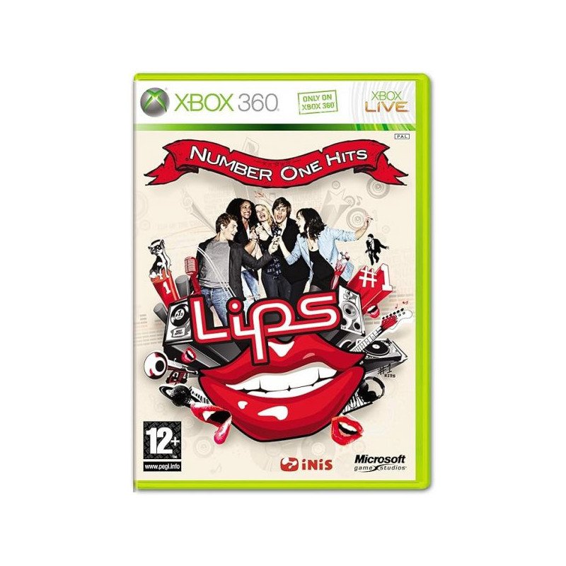 NUMBER ONE HITS LIPS XBOX 360 OCC