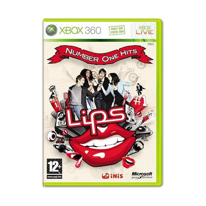 NUMBER ONE HITS LIPS XBOX 360 OCC