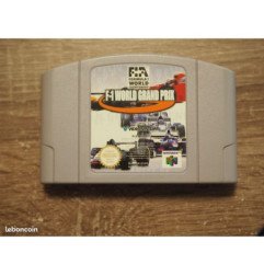 F1 WORLD GRAND PRIX - N64 LOOSE OCC