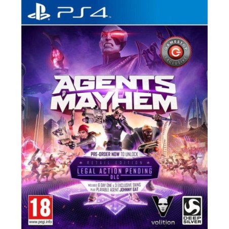 AGENTS OF MAYHEM - PS4 OCC