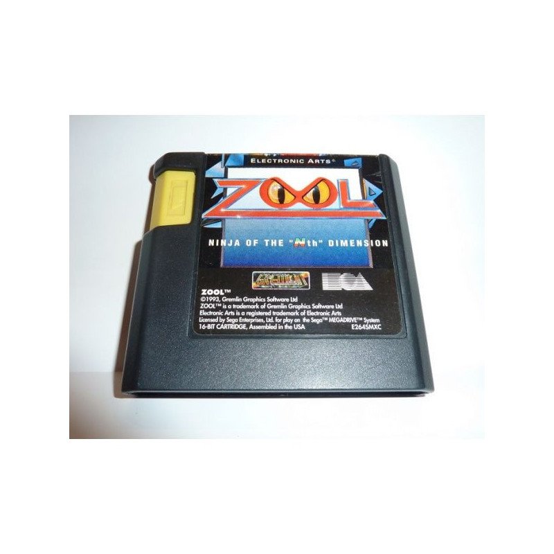 ZOOL - MEGADRIVE LOOSE OCC