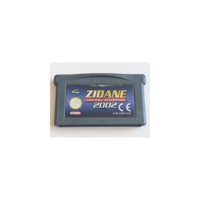 ZIDANE FOOTBALL GENERATION - GBA LOOSE OCC