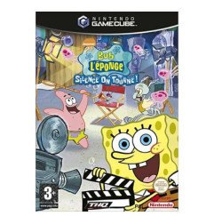BOB L EPONGE - SILENCE ON TOURNE - GAME CUBE OCC