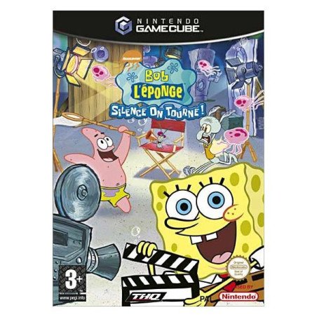 BOB L EPONGE - SILENCE ON TOURNE - GAME CUBE OCC