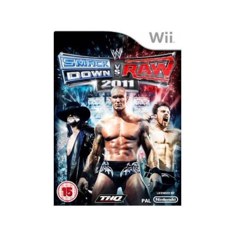 SMACK DOWN VS RAW 2011 - WII OCC