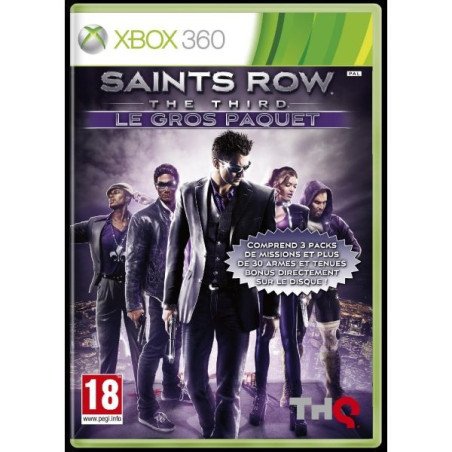 SAINT ROW THE THIRD LE GROS PAQUET XBOX 360 OCC