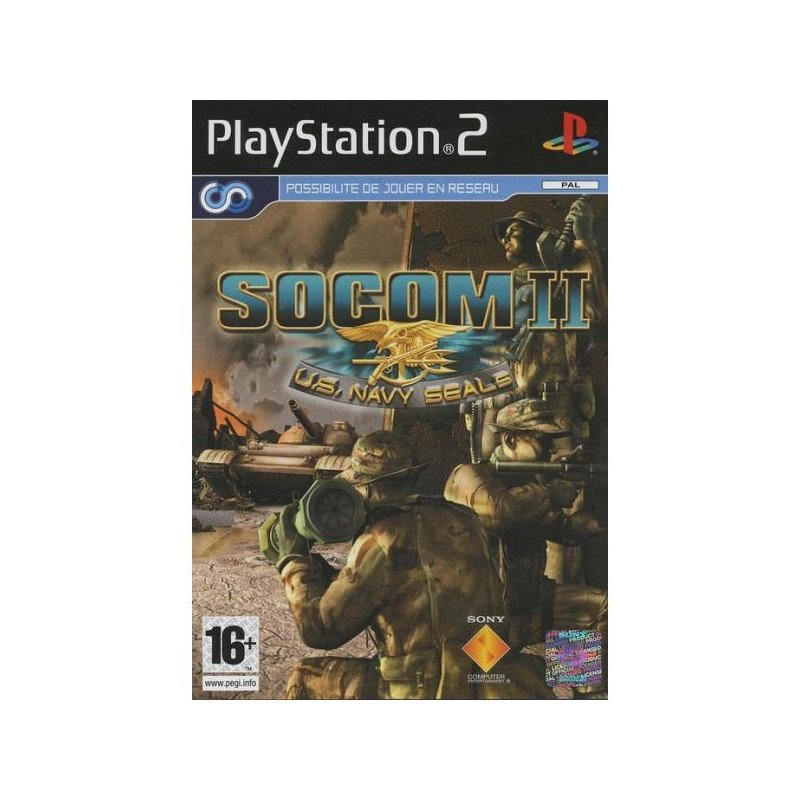 SOCOM II - U.S. NAVY SEALS - PS2 OCC
