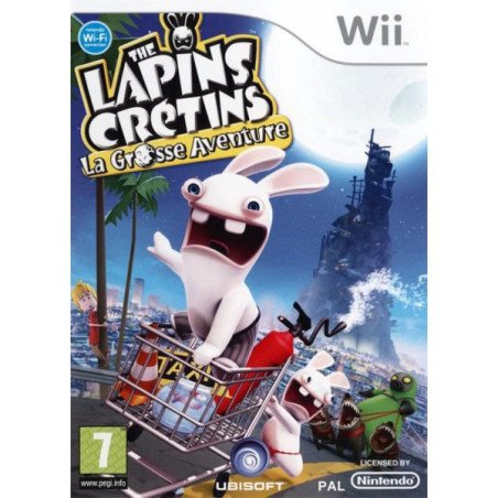 THE LAPINS CRETINS - LA GROSSSE AVENTURE - WII OCC