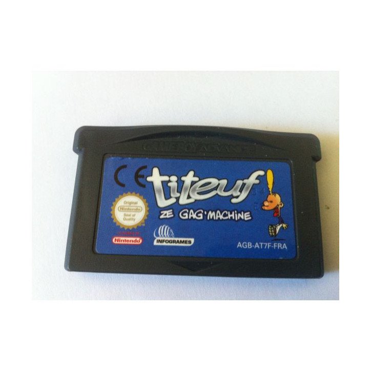 TITEUF - ZE GAG MACHINE - GBA LOOSE OCC