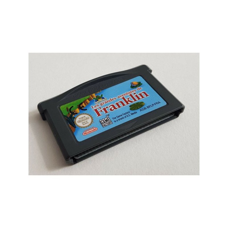 LES GRANDES AVENTURES DE FRANKLIN - GBA LOOSE OCC
