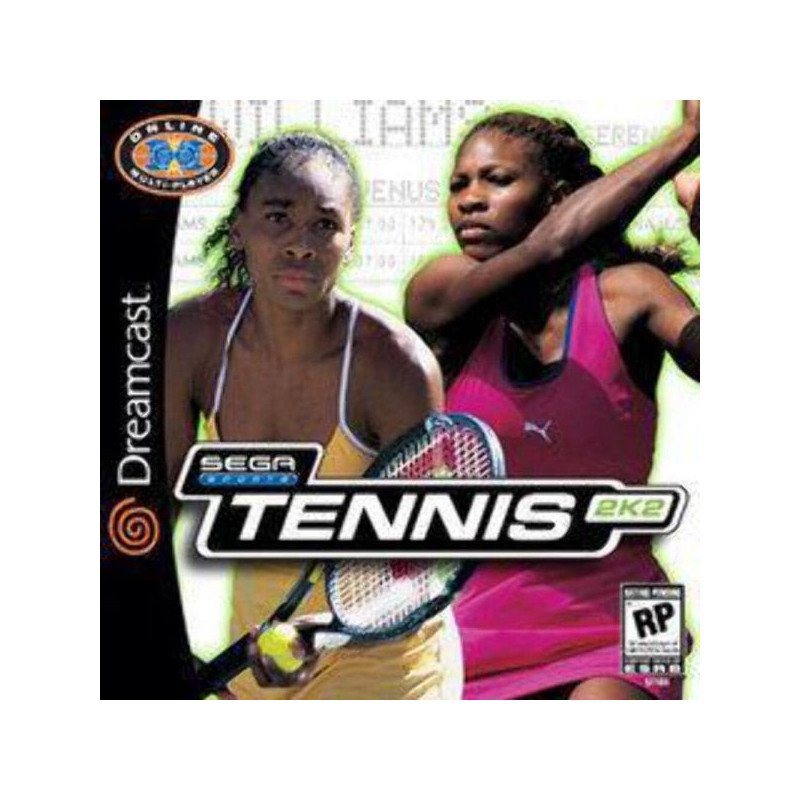 SEGA SPORTS TENNIS 2K2 DREAMCAST OCC
