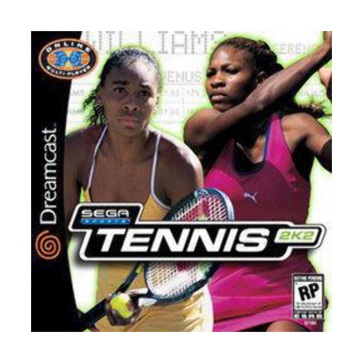 SEGA SPORTS TENNIS 2K2 DREAMCAST OCC