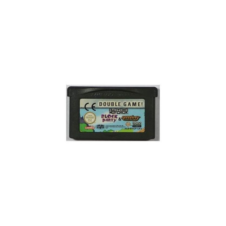 CARTOON NETWORK - BLOCK PARTY AND SPEEDWAY - GBA LOOSE OCC