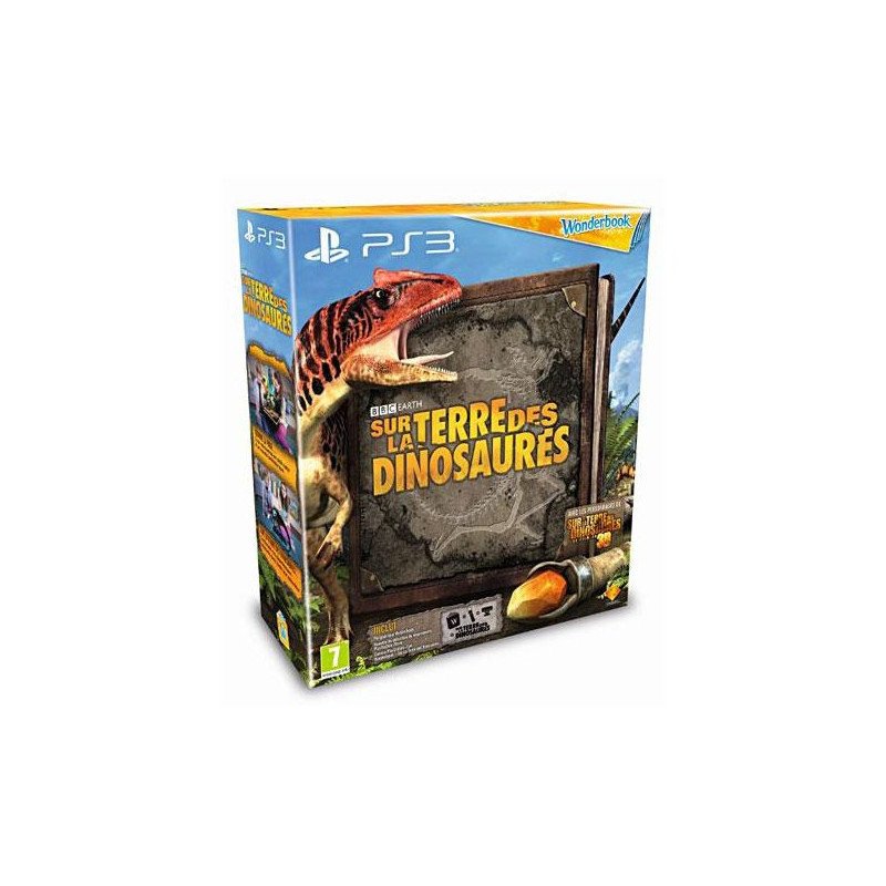 WONDERBOOK - SUR LA TERRE DES DINOSAURES - PACK DECOUVERTE - PS3 OCC