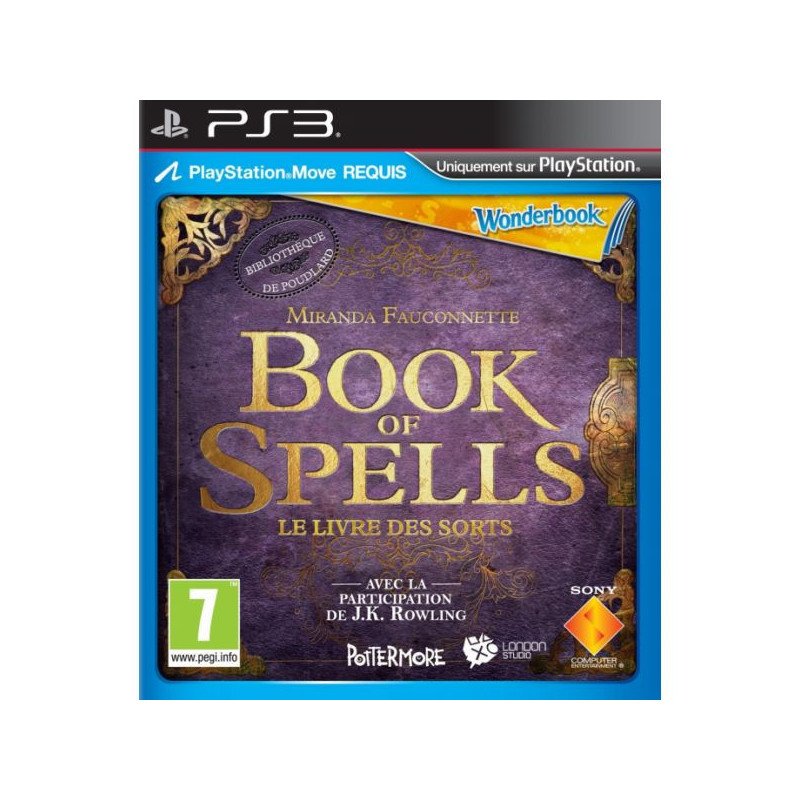 LE LIVRE DES SORTS WONDERBOOK PS3 OCC