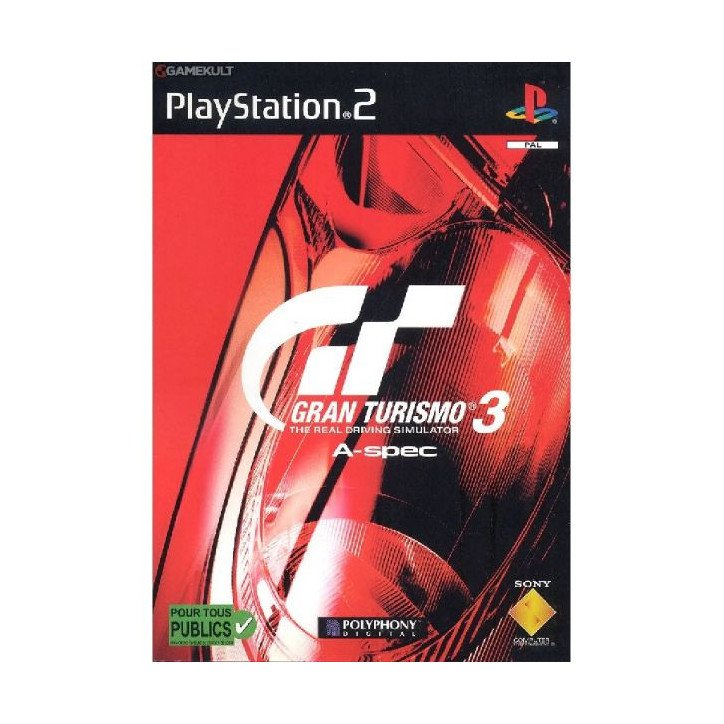 GRAN TURISMO 3 - PS2 OCC