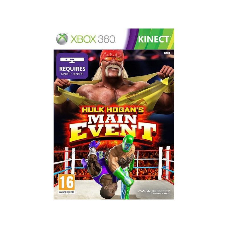 HULK HOGAN S MAIN EVENT - XBOX 360 OCC