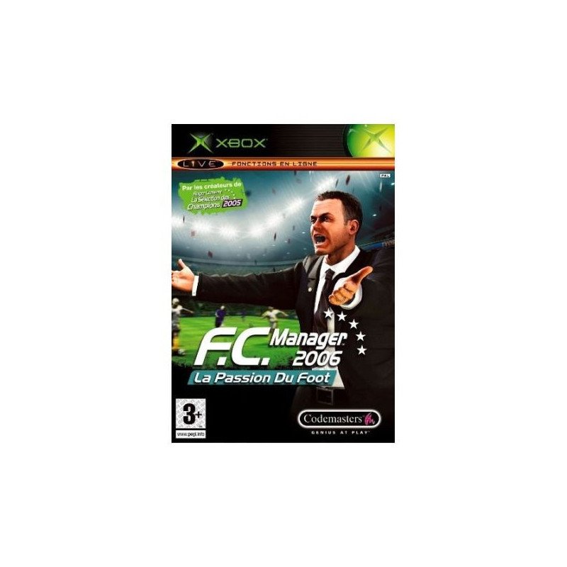 FC MANAGER 2006 XBOX  OCC