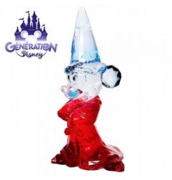 DISNEY - MICKEY MOUSE - FIGURINE LUMINEUSE 20 CM - DISNEY SHOWCASE - FACETS COLLECTION - SORECERER MICKEY ACRYLIC OCC