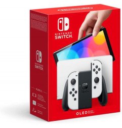 NINTENDO - SWITCH OLED BLANCHE 2021 - CONSOLE OCC