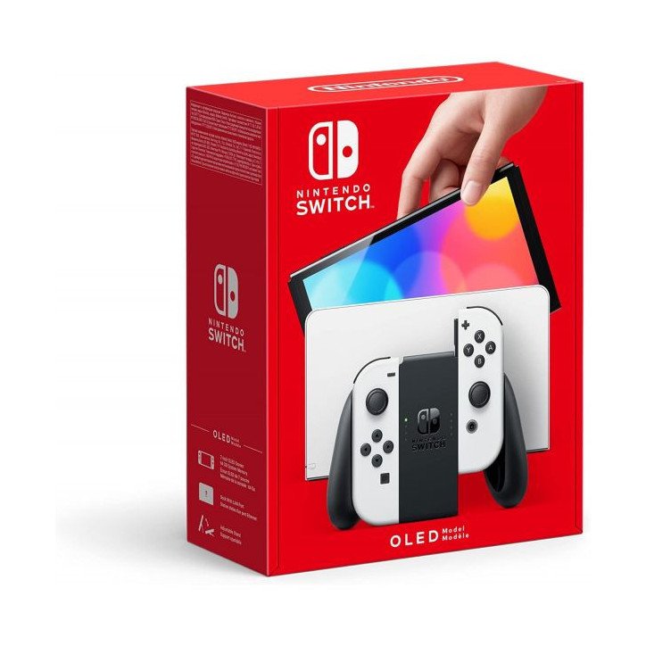 NINTENDO - SWITCH OLED BLANCHE 2021 - CONSOLE OCC