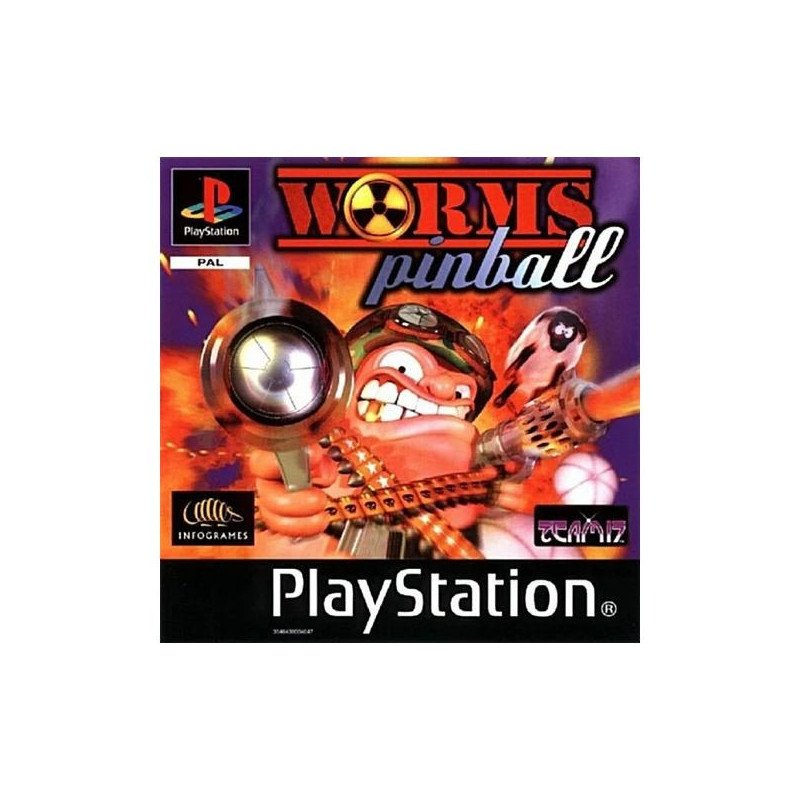 WORMS PINBALL - PS1 OCC