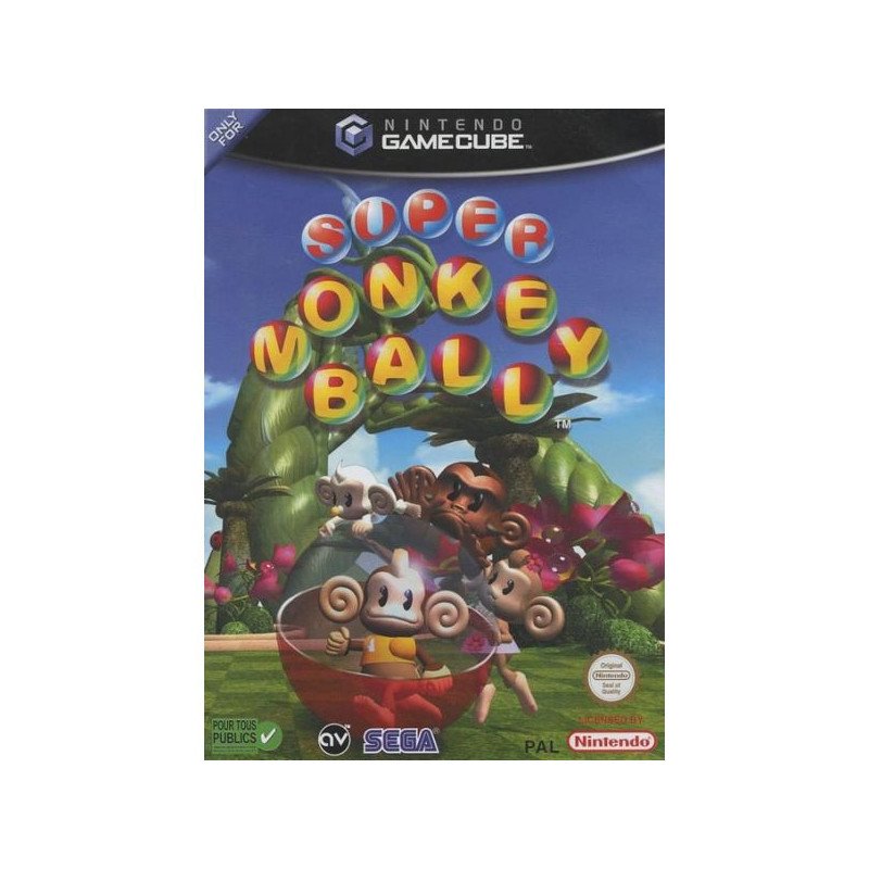 SUPER MONKEY BALL -  GAMECUBE OCC
