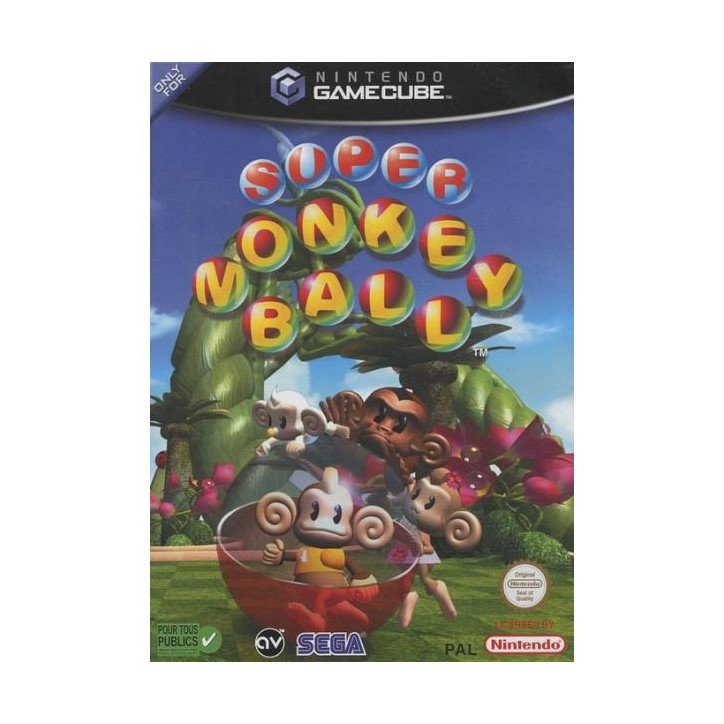 SUPER MONKEY BALL -  GAMECUBE OCC
