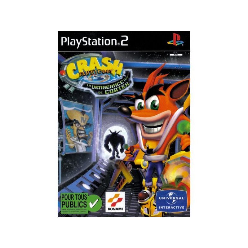 CRASH BANDICOOT LA VENGEANCE DE CORTEX PS2 OCC