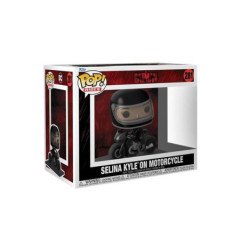 DC COMICS - THE BATMAN - VINYL FIGURE POP N° 281 - SELINA KYLE ON MOTORCYCLE