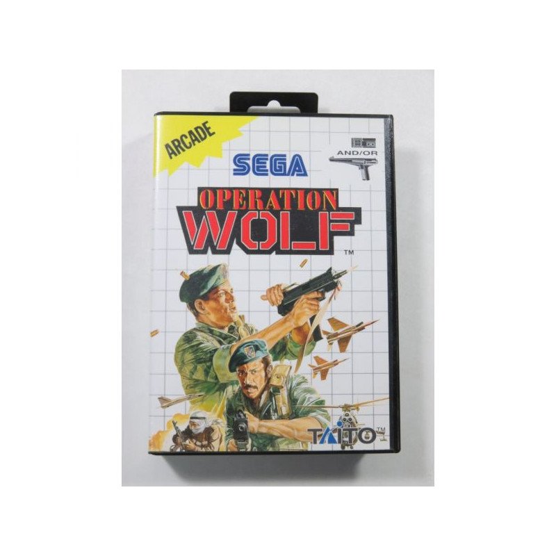 OPERATION WOLF - MASTER SYSTEM OCC