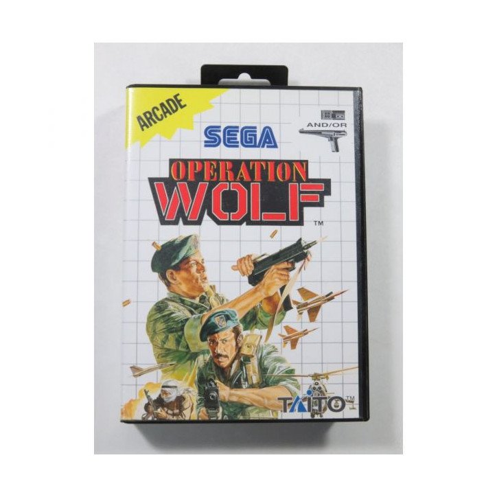 OPERATION WOLF - MASTER SYSTEM OCC