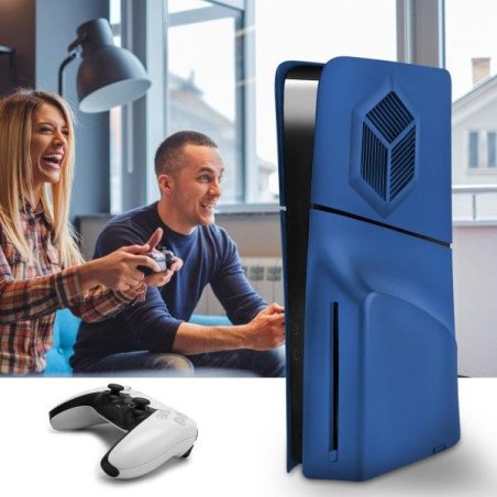 COVER FACE PLATE - PS5 SLIM - BLUE