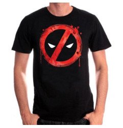 MARVEL - DEADPOOL - T-SHIRT - FORBIDEN SPLASH HEAD