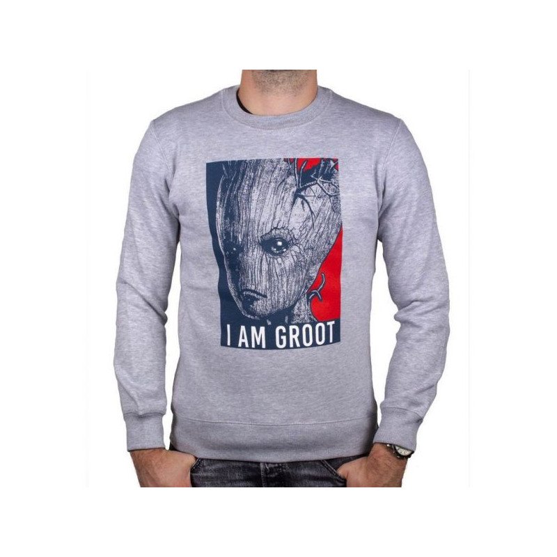 MARVEL - GUARDIANS OF THE GALAXY 2 - SWEAT GREY - I AM GROOT