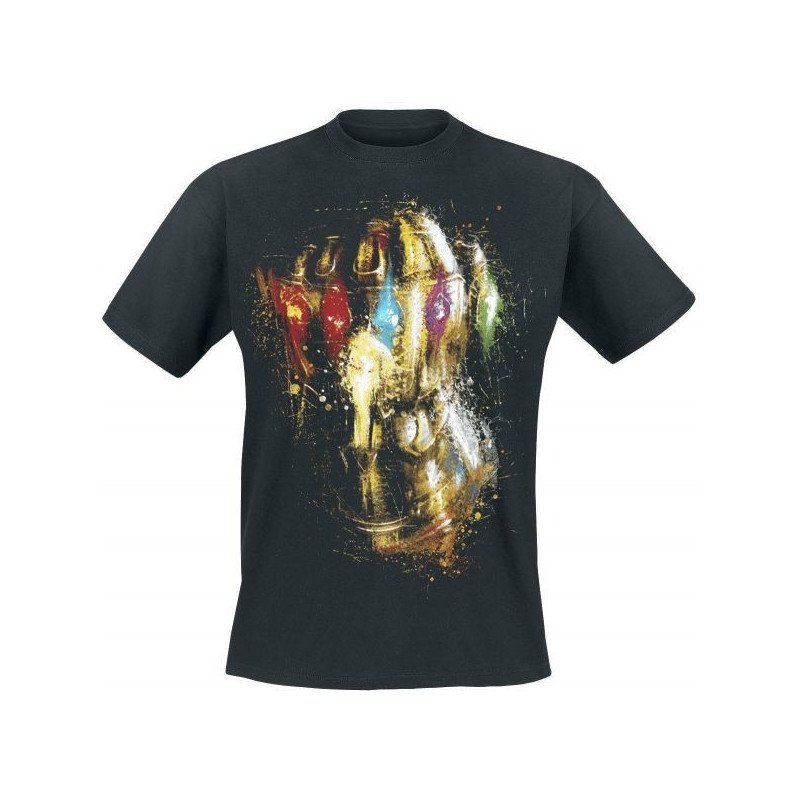 MARVEL - AVENGERS : ENDGAME - T-SHIRT BLACK - DESTROY GANTLET (XXL)