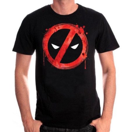 MARVEL - DEADPOOL - T-SHIRT - FORBIDEN SPLASH HEAD
