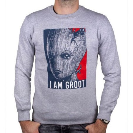MARVEL - GUARDIANS OF THE GALAXY 2 - SWEAT GREY - I AM GROOT