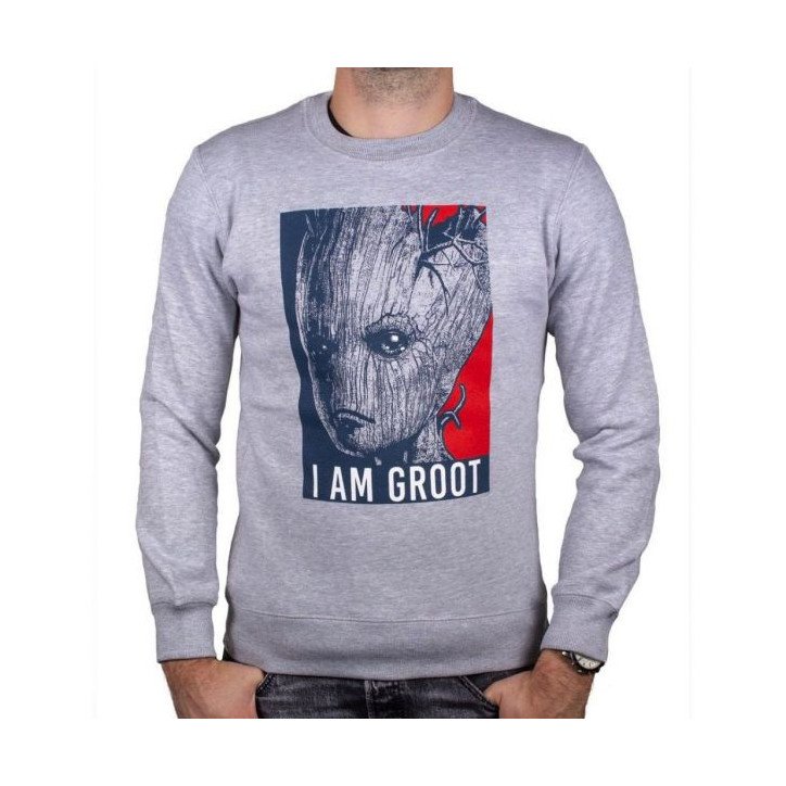 MARVEL - GUARDIANS OF THE GALAXY 2 - SWEAT GREY - I AM GROOT