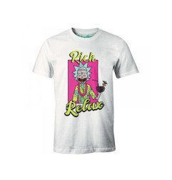 RICK AND MORTY - T-SHIRT - RICK RELAX (XXL)