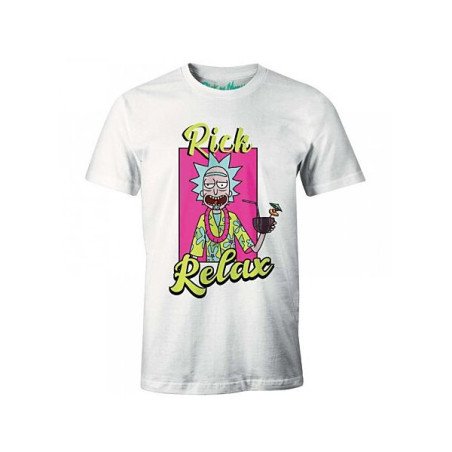 RICK AND MORTY - T-SHIRT - RICK RELAX (XXL)