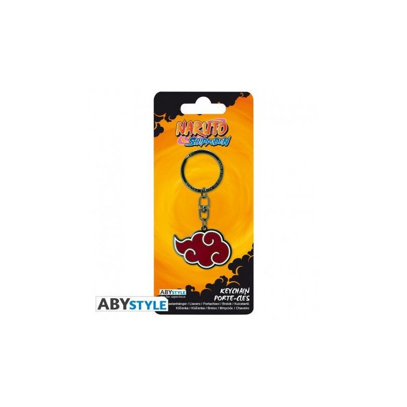 NARUTO - NARUTO SHIPPUDEN - PORTE-CLES METAL - AKATSUKI