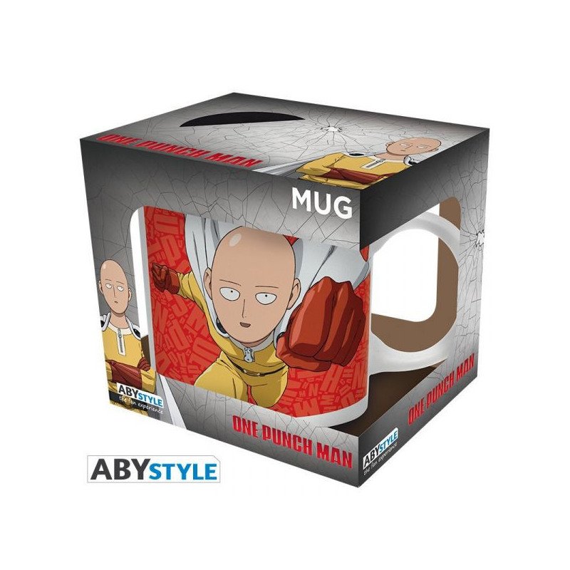 ONE PUNCH MAN - MUG 320 ML - SAITAMA & HEROS CLASSE S