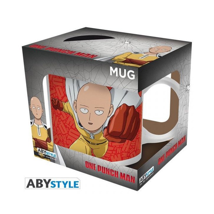 ONE PUNCH MAN - MUG 320 ML - SAITAMA & HEROS CLASSE S