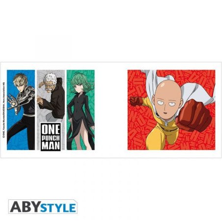 ONE PUNCH MAN - MUG 320 ML - SAITAMA & HEROS CLASSE S