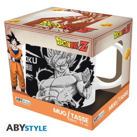 Dragon Ball Z - Mug 320 ml - Goku N&b